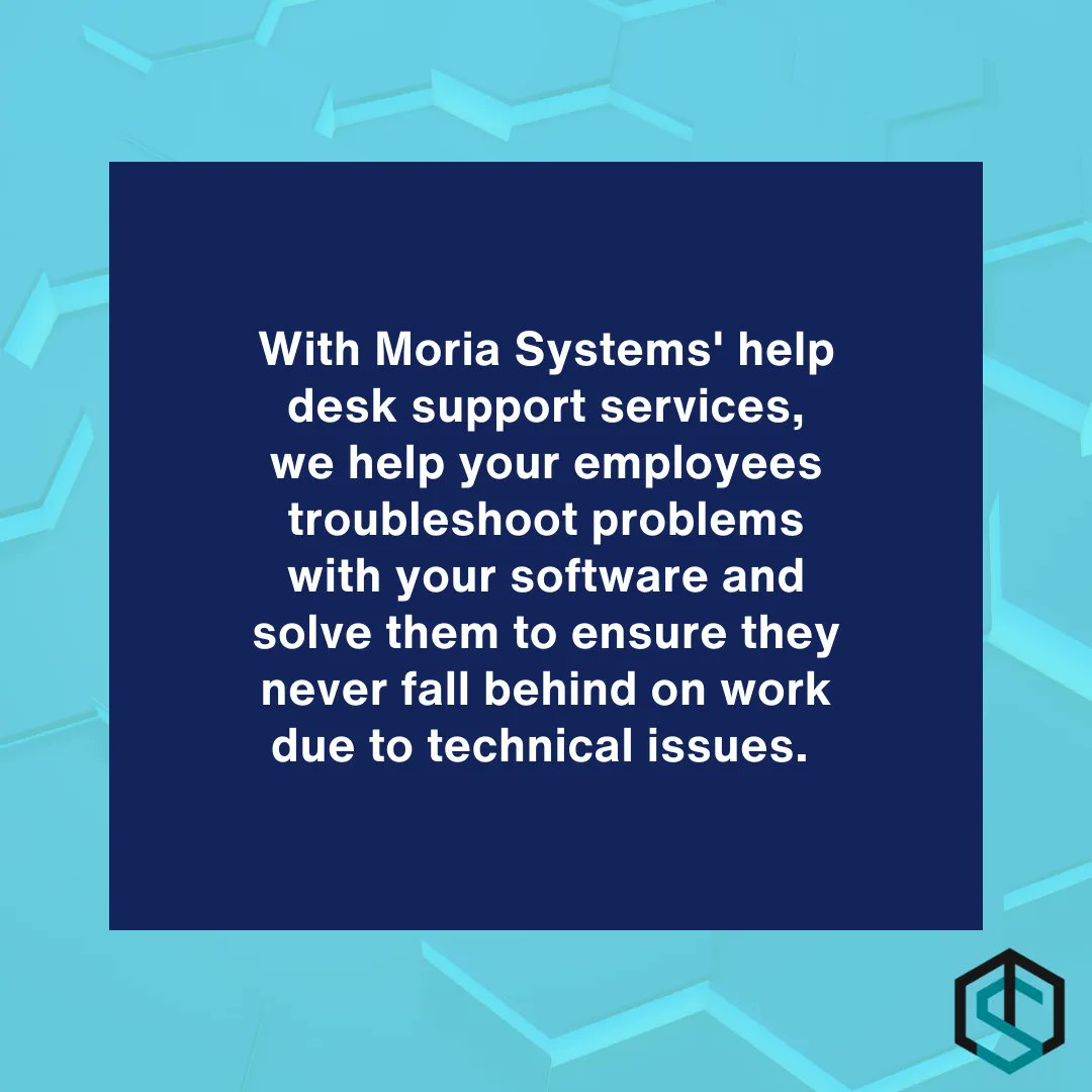 moria_systems's tweet image. 🔧 Need help? Our remote support team is here 9 am - 5 pm Eastern on weekdays. No more tech delays or downtime! #moriasystems #TechSupport #RemoteHelpDesk
