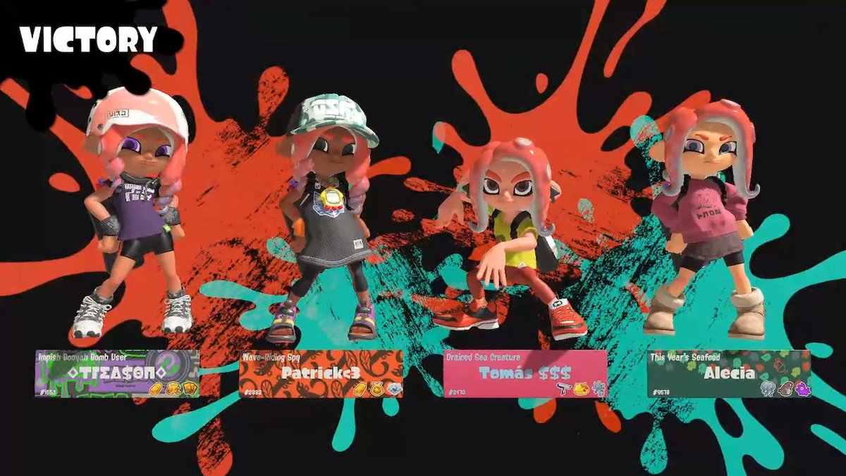 octoling squad #Splatoon3 #NintendoSwitch