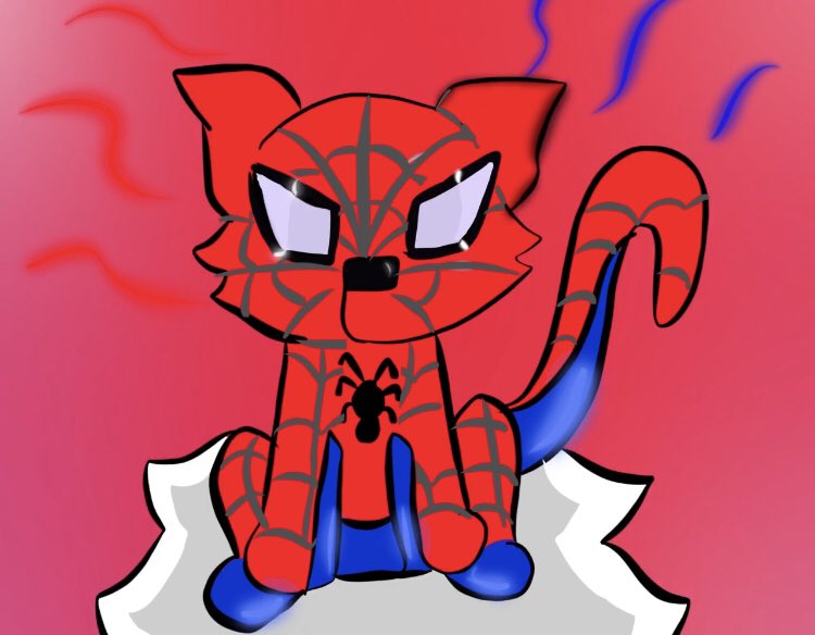 MaxartVT1's tweet image. En mi TikTok ando haciendo una dinámica de dibujando seguidores y amigos les gustaría participar? XD con gusto lo hago #Vtuber #dibujodigital #Viral #SpiderVerse #spidercat