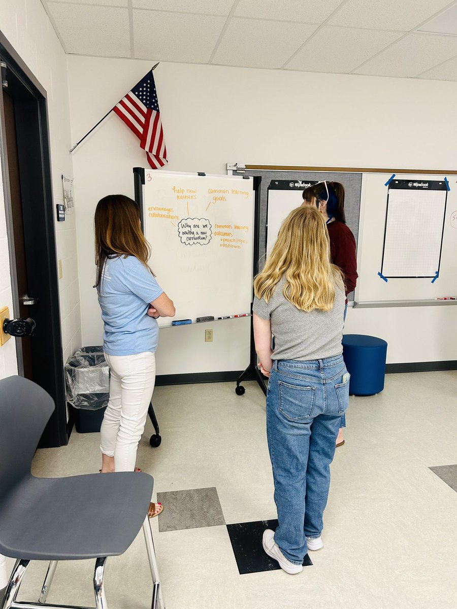 Loved working with the English 1, English 2, and Reading Enrichment curriculum team on developing a vision for our teacher-created curriculum and building collective teacher efficacy and teacher clarity through unwrapping priority standards #WeAreWentzville #WSDlearns