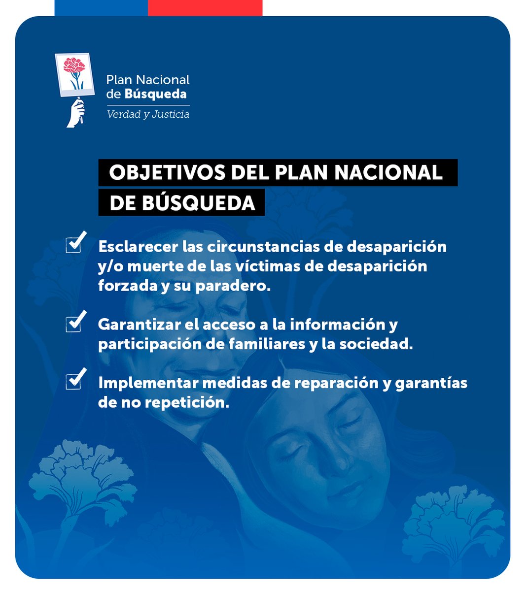 El Presidente <a href="/GabrielBoric/">Gabriel Boric Font</a> presentó el #PlanNacionalDeBúsqueda, que articulará de forma permanente los procesos de búsqueda por parte del Estado, de víctimas de desaparición forzada durante la dictadura.