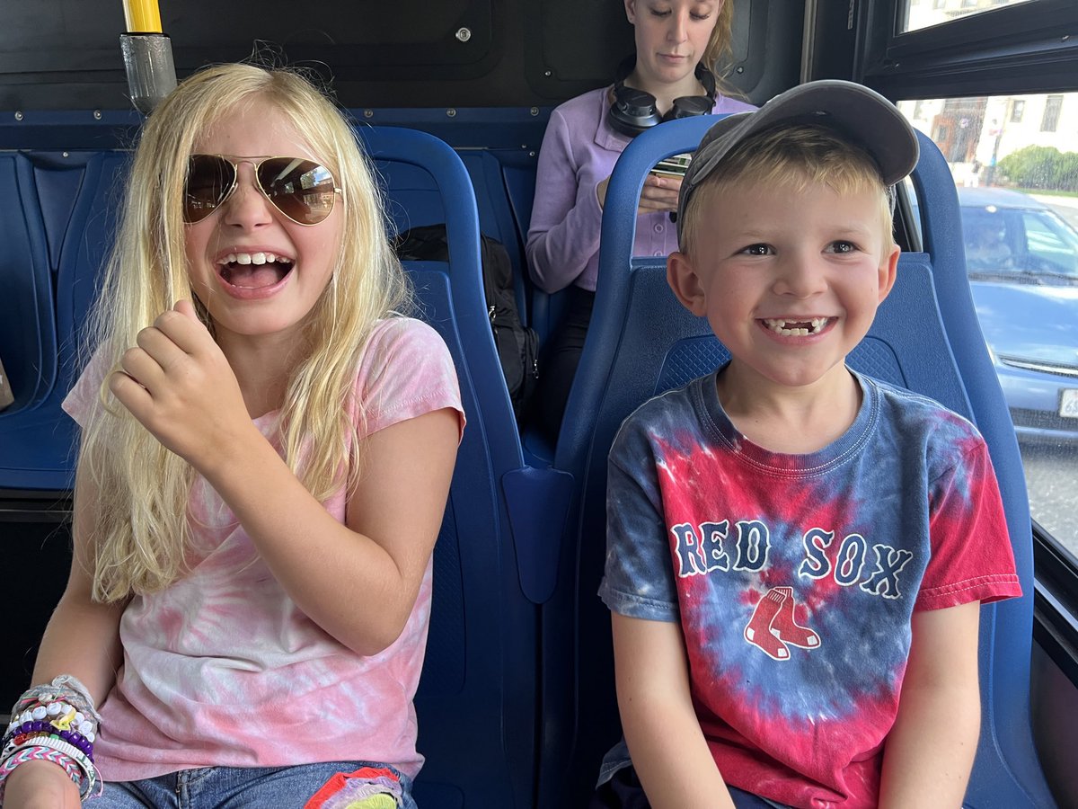 kmcgonegal's tweet photo. Hey @jtkantor !   Ellie and Ryan just rolled into Fenway on the 47 and would love be to hear “Don’t Lose Sight” by Lawrence.  Whaddya say? https://t.co/zAzTnJXMEA
