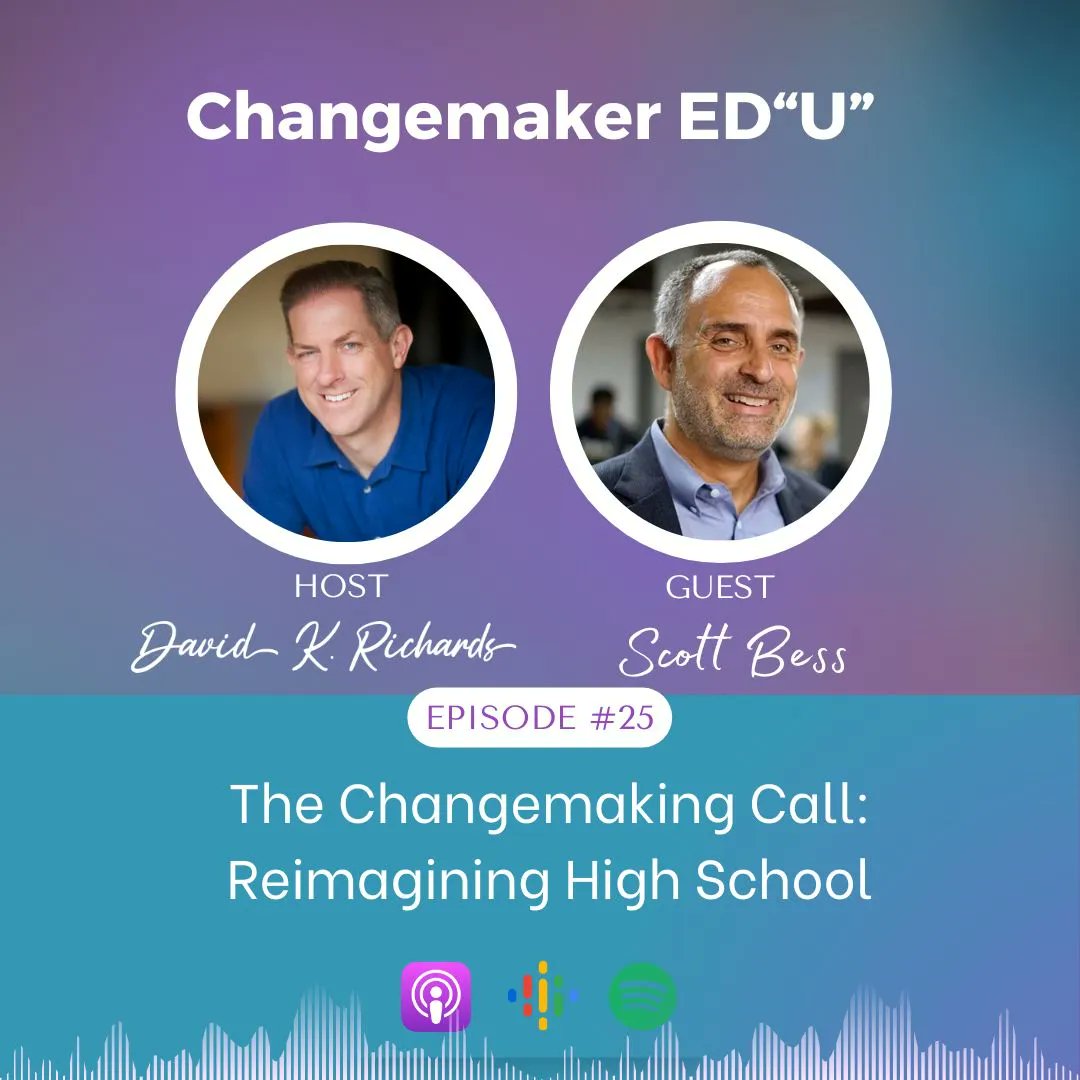 New Podcast Alert! Dive into the latest episode of Changemaker EDU featuring guest Scott Bess. Discover how Scott transformed education, quadrupling underrepresented minority students attending Purdue University. Listen now for insights on innovation and student empowerment.