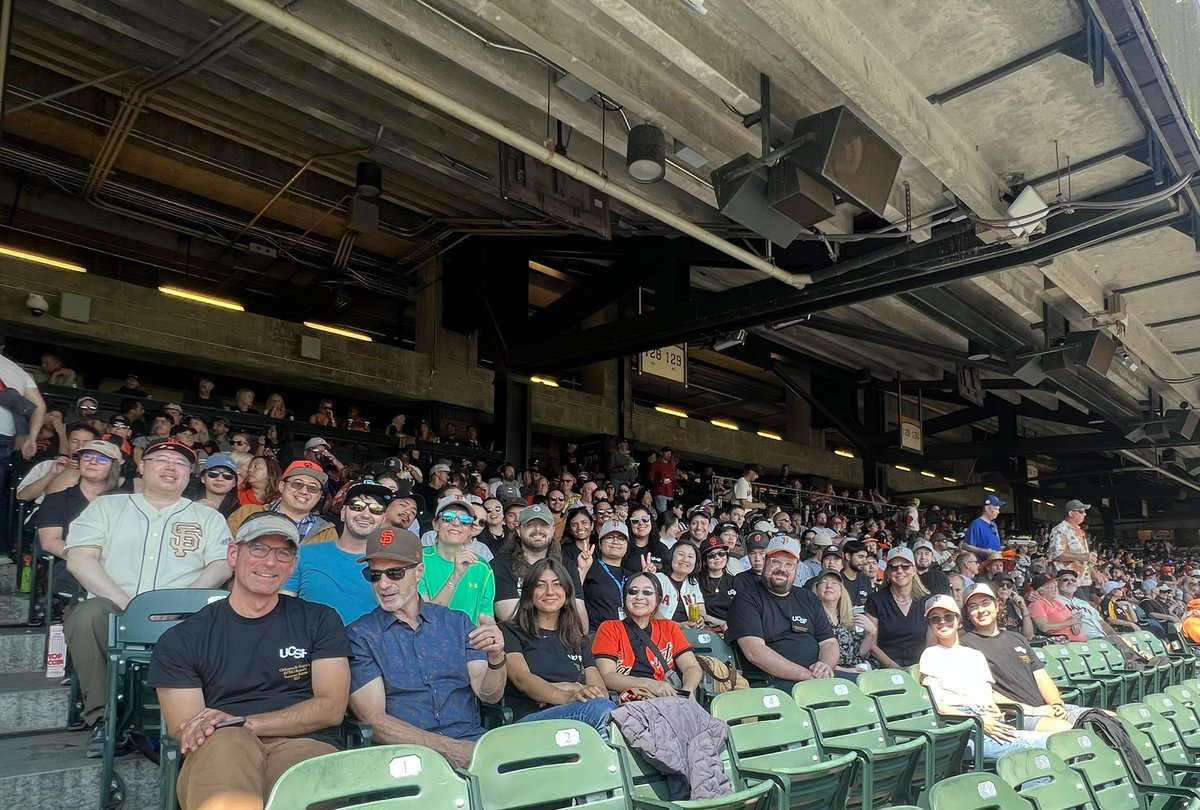 Kelsey Collins (@kelseyhcollins) on Twitter photo Bonding over baseball & bone biology, and rooting for the <a href="/SFGiants/">SFGiants</a> for the 2023 <a href="/UCSFOrthosurg/">UCSF Department of Orthopaedic Surgery</a> Research Retreat after a proteomics workshop <a href="/ucsfmskcenter/">UCSF Musculoskeletal Center</a> feat. friends from <a href="/BuckInstitute/">Buck Institute</a> <a href="/birgits61642917/">birgit schilling</a> <a href="/SchurmanCharlie/">Charlie Schurman 🏳️🌈</a> <a href="/TamaraAlliston/">Tamara Alliston</a> <a href="/mcfunny/">R Marcucio</a> Peggi Angel & many others! Bonding over baseball & bone biology, and rooting for the <a href="/SFGiants/">SFGiants</a> for the 2023 <a href="/UCSFOrthosurg/">UCSF Department of Orthopaedic Surgery</a> Research Retreat after a proteomics workshop <a href="/ucsfmskcenter/">UCSF Musculoskeletal Center</a> feat. friends from <a href="/BuckInstitute/">Buck Institute</a> <a href="/birgits61642917/">birgit schilling</a> <a href="/SchurmanCharlie/">Charlie Schurman 🏳️🌈</a> <a href="/TamaraAlliston/">Tamara Alliston</a> <a href="/mcfunny/">R Marcucio</a> Peggi Angel & many others!