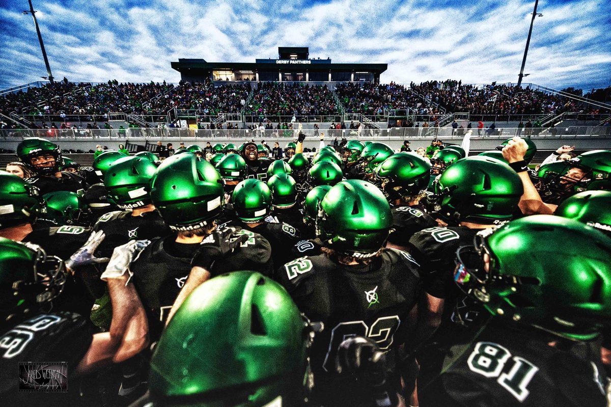tendercarelawn's tweet photo. Tune in tonight for the Derby Panthers’ very first home game of the season. 🏈

You might recognize the voice in the booth as TenderCare’s very own Kevin Payne. Kevin has been announcing at games for the past 22 years — wow!

GO PANTHERS!

#DerbyKS https://t.co/P3iikIeZ8i