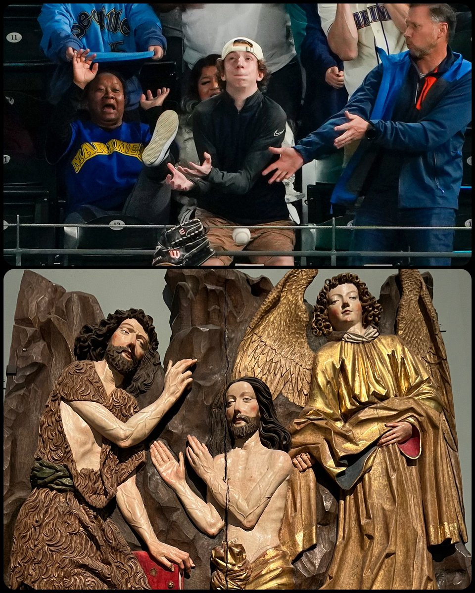 Baptism of Christ, Workshop of Veit Stoss, 1480–90, 📸 by <a href="/lindseywasson/">Lindsey Wasson 📸</a>