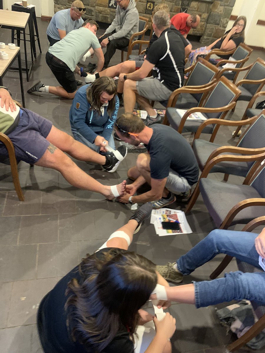 Thank you to <a href="/RygbiPwllheli/">Rygbi Pwllheli RFC</a> for hosting tonight’s Medical Awareness and Strapping evening. Lovely club and greet to see so many volunteers wanting to build knowledge! <a href="/RGCNews/">RGCnews🏉</a>