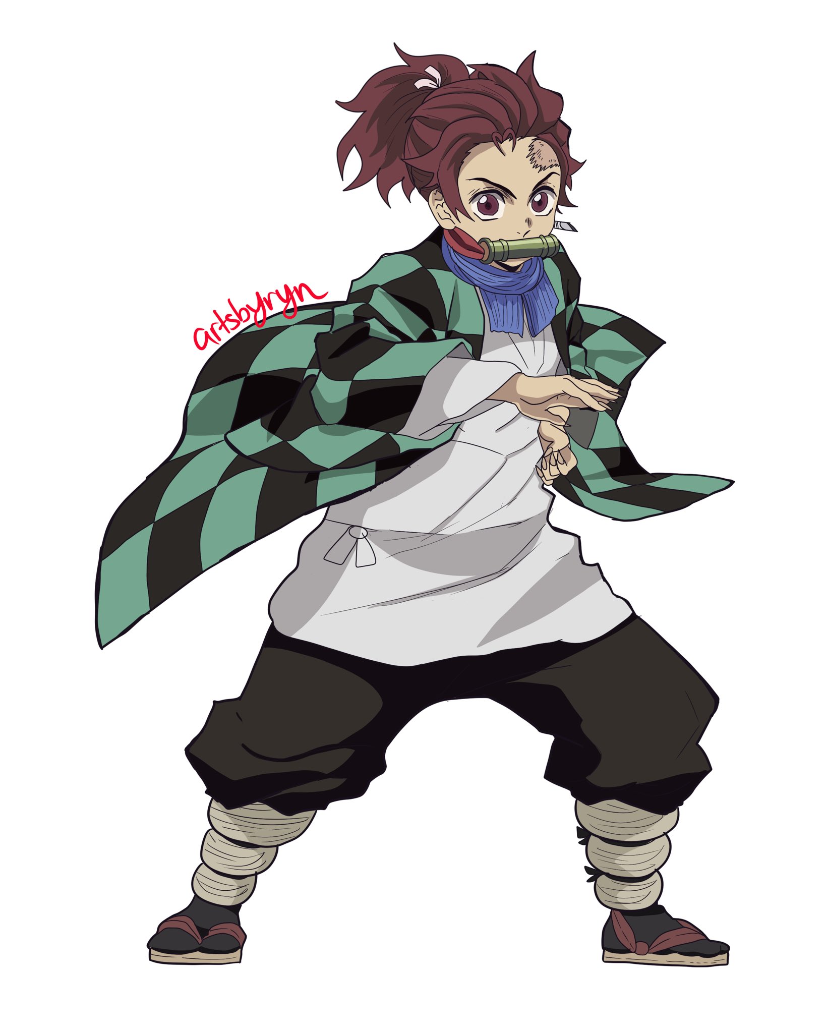 boceto nuevo kimetsu tanjiro 2.png - Fan Art - Art Haven