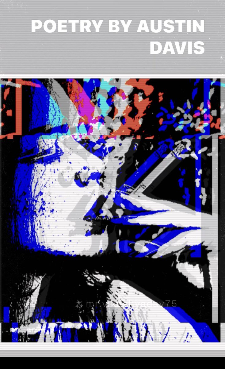 Making art cool enough to be in the CD of ur fav old alt band. <a href="/Austin_Davis17/">Austin Davis</a> is a rock star of poetry, his words strumming in minds like indie folk lyrics. He now has 2 books w/ <a href="/OutcastPress/">Outcast Press</a> &amp; a third in discussion a.co/d/8DIfm0x