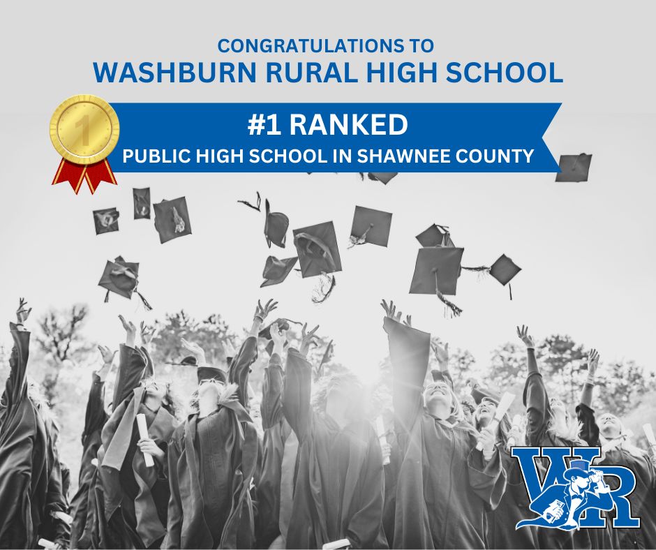 U.S. News &amp; World Report has released their 2023-24 Best High Schools rankings, and we are pleased to share that WRHS ranked no. 1 in Shawnee County among public schools! Rankings are based on a variety of indicators, including state assessment performance and graduation rates.