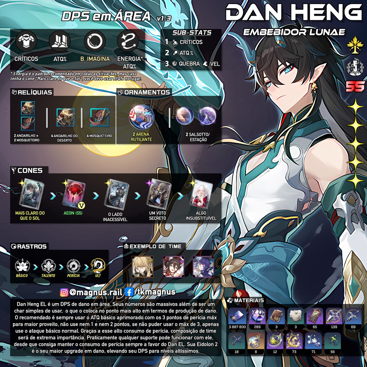 🐲GUIA DO DAN HENG EL - v1.3

Para mais dicas sobre a build dele, com imagem em alta qualidade, além dos outros personagens, visitem o site:   sites.google.com/view/tk-magnus 

📷 Sigam tb meu insta de builds: instagram.com/magnus.rail 

#DanhengIL  #honkaistarrail