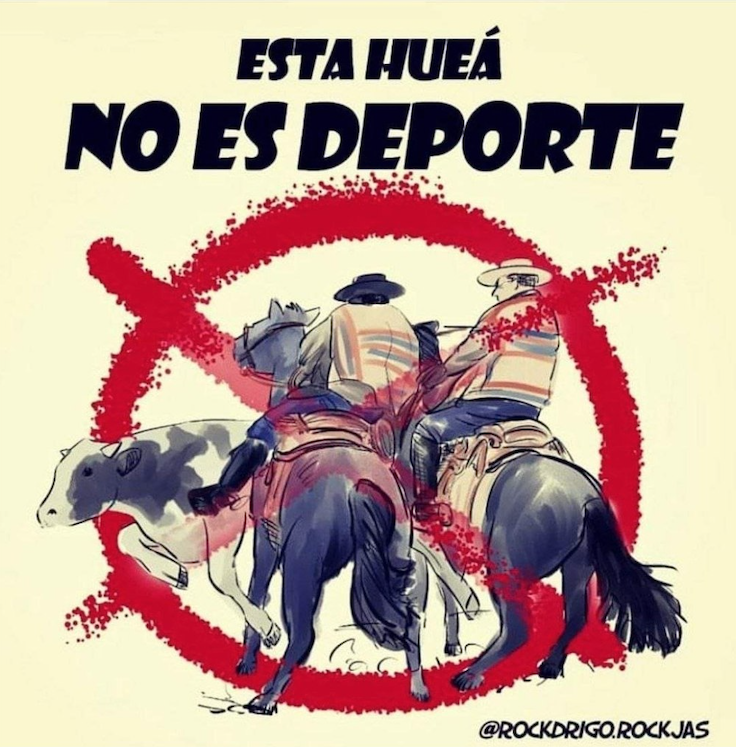 NO ES DEPORTE
#NoMasRodeo
