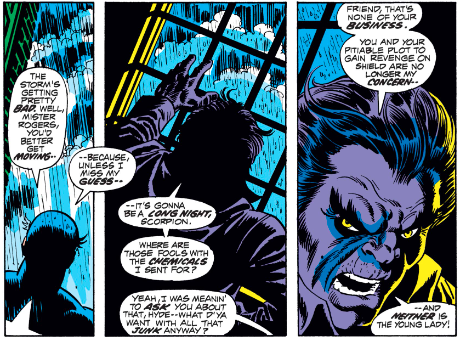 MarvelADay's tweet photo. #MarvelADay #Cap152 There's a movie trope where a character starts a sentence, and then another character finishes it in a different scene. Can't find the word for it, but here is just one example from this story. - VA https://t.co/ihQAcxZsuY