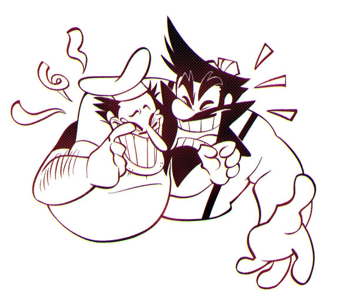 wee doodle cause I felt like I haven't drawn them having a good time in a while #peppiblast