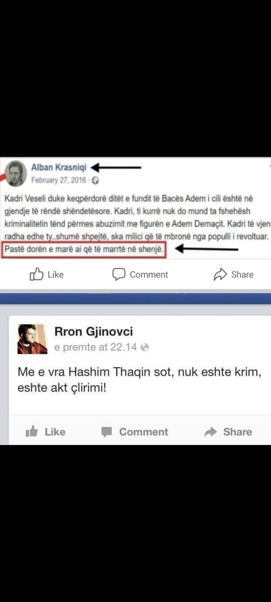 Distancohu edhe nga ky atëherë 
Veteran nuk je, nuk paske luftu
E çfarë ke bërë ti për Kosovën atëherë si distancohesh