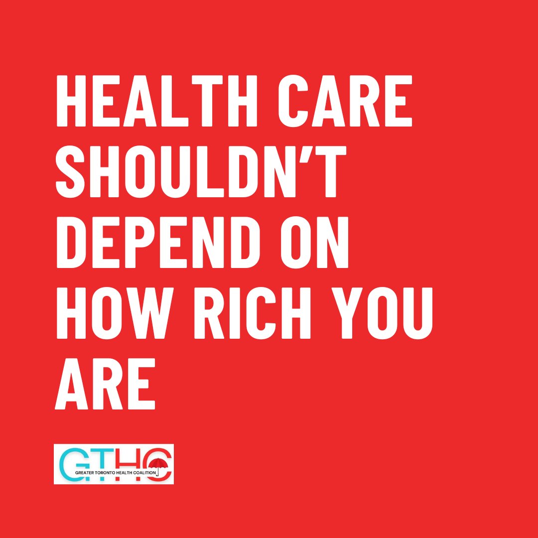 🧵1/5 If you think health care shouldn’t depend on how rich you are, join the Ontario Health Coalition protest on Sep 25 at noon at Queen’s Park!

Register and additional locations: tinyurl.com/massprotest

#healthcare #onpoli #ontariohealthcoalition #NOprivatehospitals #toronto