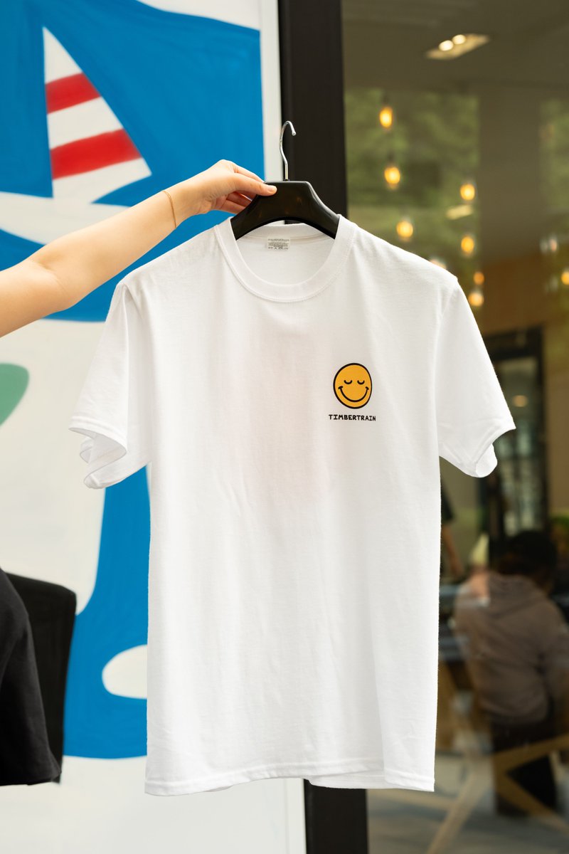 Timbertrain's tweet photo. New Merch Drop! 🔥

We're excited to share our NEW Smiley Shirts and our favourite Black Skully Shirts! 👕☕️

Various sizes available both online and in-stores now! 

https://t.co/oWVlJKZbfF https://t.co/aOSLEd7D23