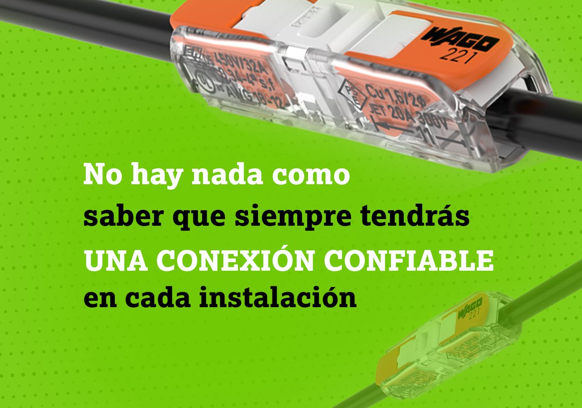 THLTechnology's tweet photo. 📷  ¡Tranquilidad garantizada con los conectores 221 de WAGO!

Si eres un electricista que busca eficiencia y confiabilidad en cada instalación, los conectores 221 de WAGO son tu mejor aliado.

#WAGOenColombia #WAGO #Conectores221 #Electricistas #SeguridadEléctrica #Eficiencia https://t.co/aRoNuNyaR3