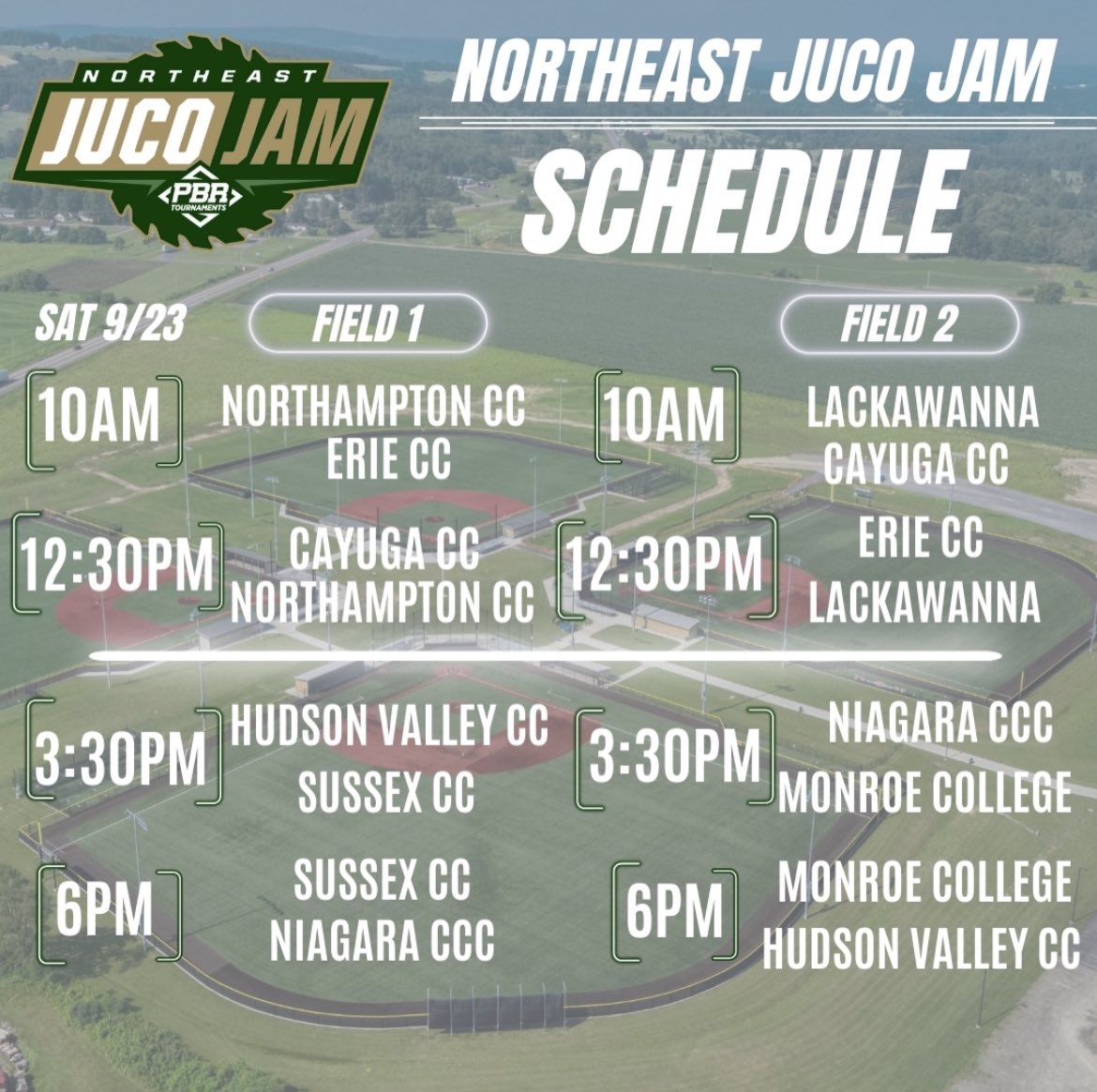 9/23 at Gutchess Lumber Sports Complex 10&amp;12:30