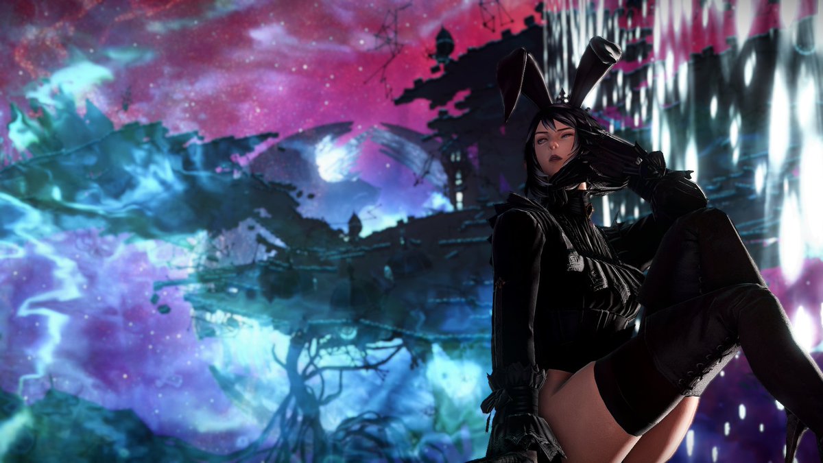 DeeLuffy11's tweet photo. Gpose for a friend Pidgey just really like the background :o 

#ffxiv #gpose https://t.co/RJ8vsXUlyF