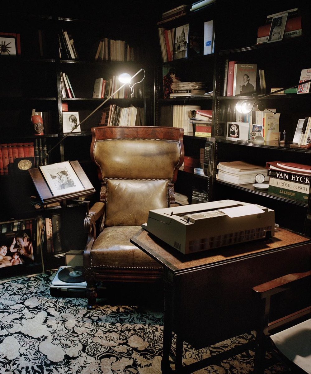donetodeath's tweet photo. Serge Gainsbourg’s house by Francois Halard (the goat) for M Le Magazine Du Monde — https://t.co/MaPp629xUs