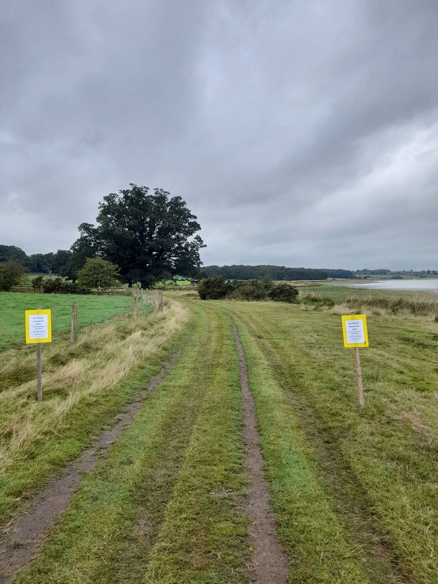 BlithfieldRes's tweet photo. The track beyond the big oak on the reservoirs north water (Hall side) is closed to permit vehicles due to poor surface.
@WestMidBirdClub @BlithFishery https://t.co/b9hAaoqhNl
