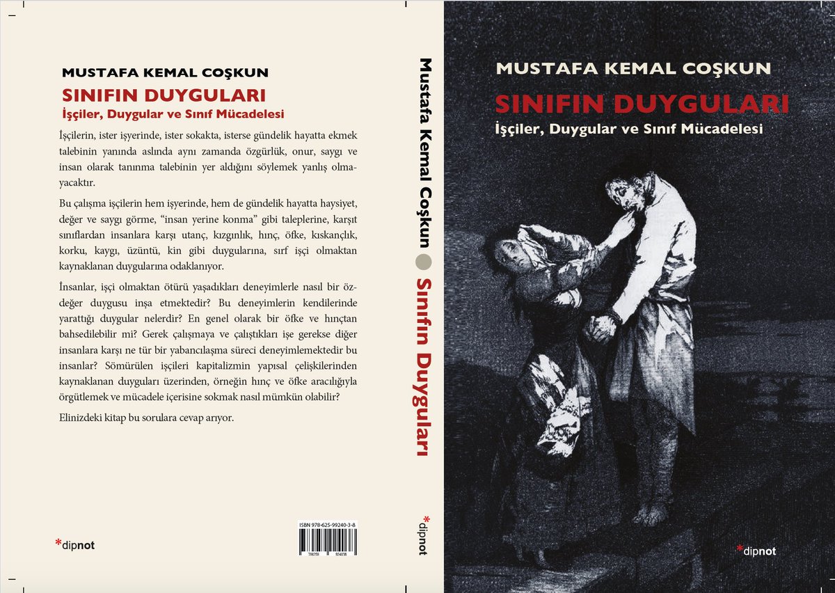 Epeydir üzerinde çalışıyordum, nihayet matbaadan bugün çıktı. 23 Eylül'de kitapçılarda olacak. Dipnot yayınlarına ve emeği geçen herkese teşekkür ederim. Özellikle de bizimle görüşme yapmayı kabul eden Kocaeli'deki metal, Nevşehir'deki turizm ve Ankara'daki AVM işçilerine.