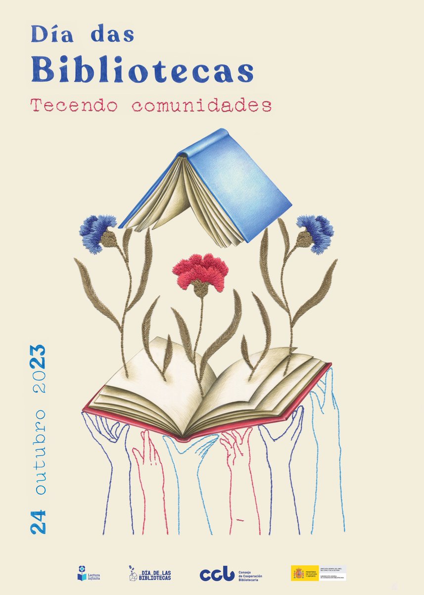 bescolaresgal's tweet photo. "Tecendo comunidades" lema do #DíaDasBibliotecas23 #bescolaresgal #bescolaresgalabertas
https://t.co/YRwnOzmOqG https://t.co/LpgYZKCSFw