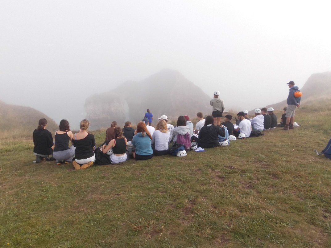 GMS_Academy's tweet photo. A-level Geography students had a great time recently, on their fieldtrip to The Cranedale Centre, North Yorks. They carried out fieldwork investigations along the Holderness Coast &amp; Hornsea and studied coastal defences as well as urban redevelopment and rebranding in Scarborough. https://t.co/U9FdYRIgrB