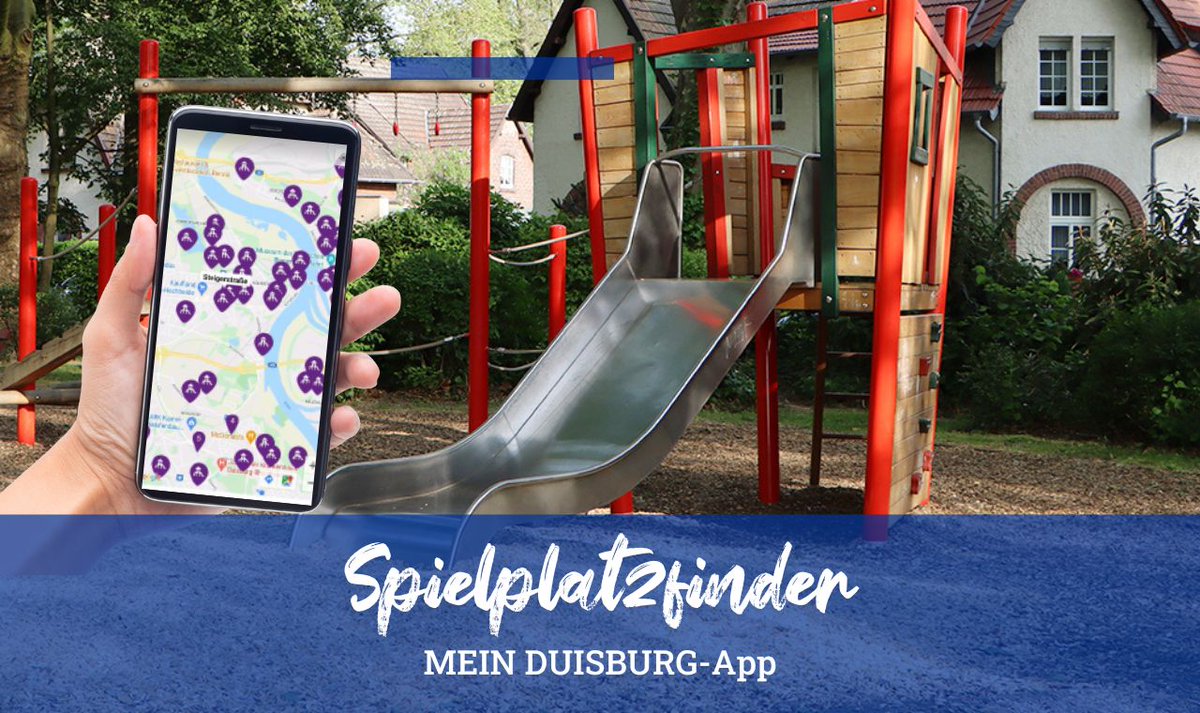 Spielplatzfinder: In der MEIN DUISBURG-App könnt ihr ab sofort nach Spielplätzen in #Duisburg suchen, diese nach euren Bedürfnissen filtern und euch direkt dorthin navigieren lassen. Los geht's ins nächste Spielplatzabenteuer!
#wirtschaftsbetriebeduisburg #jedentaggerne
