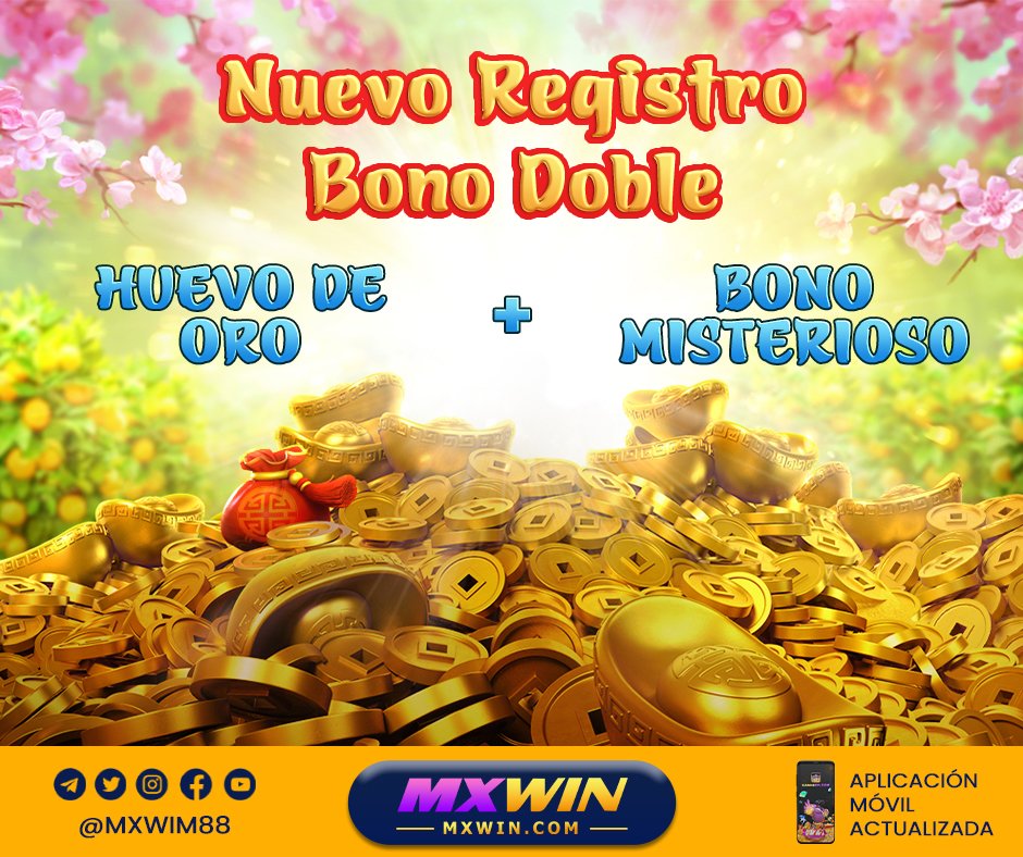 MXWIN88's tweet photo. ⬆️Duplica la diversión, duplica las ganancias: ¡Disfruta del bono de MXWIN para nuevos miembros registrados!🪙🔔
#MXWIN
https://t.co/bNkUCFpG21 https://t.co/jKF41zEgp9
