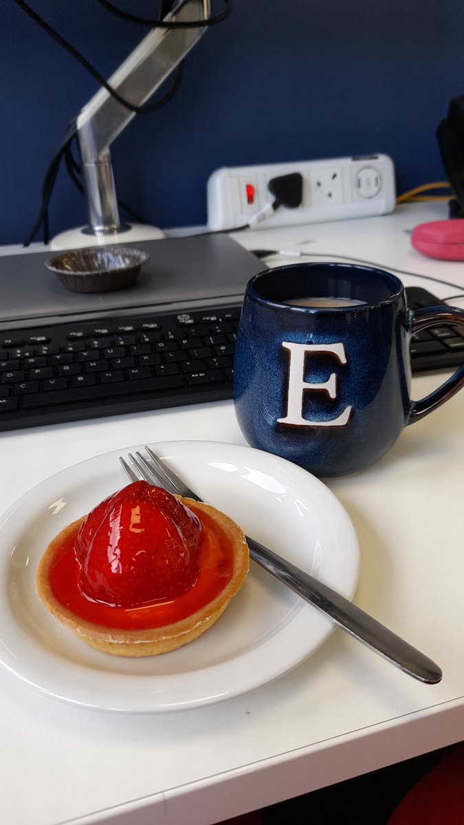 My team are awesome!  #staffwellness is a strawberry tart.  Thanks <a href="/JadeGunn88/">Jade Gunn</a> @LauraKeel1 <a href="/NHSHQIteam/">NHSH Quality Improvement Team (NMAHP)</a>