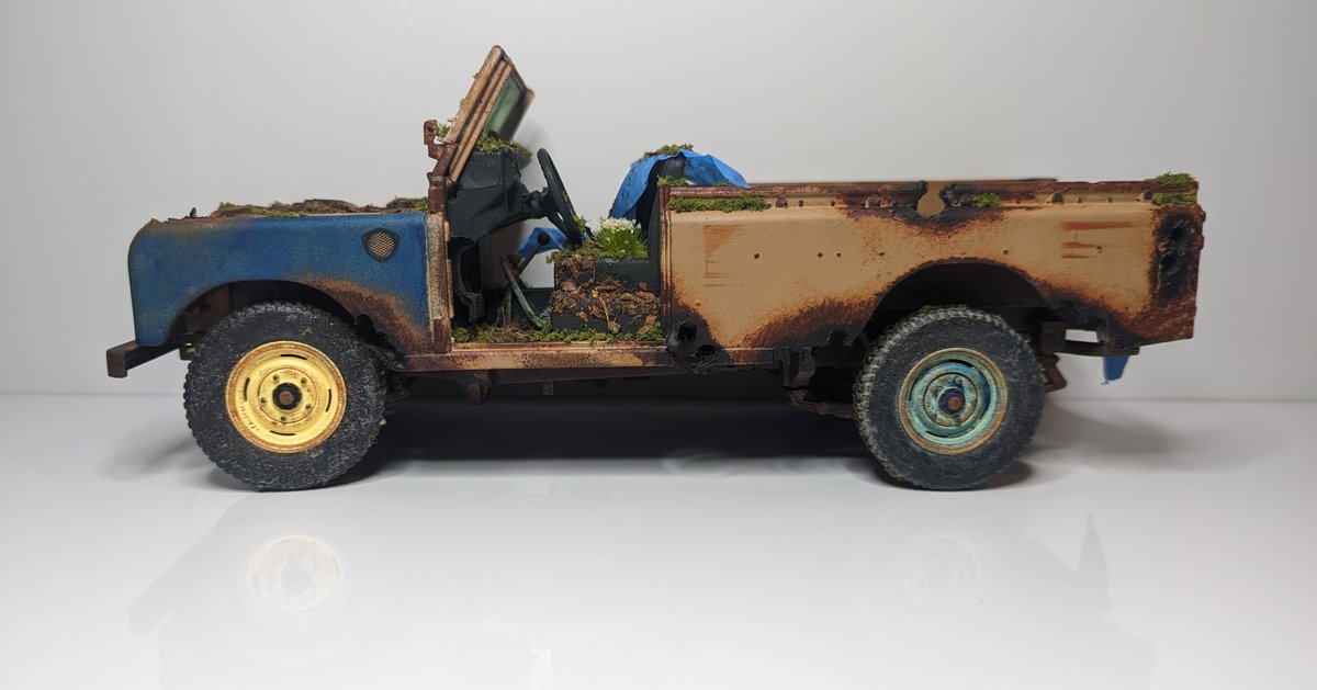 RustNDustUK's tweet photo. Land Rover Series barn find now for sale on eBay: https://t.co/CbWaJac4Q5
#LandRover #LandRoverSeries #BarnFind #Diecast #Diorama #UniversalHobbies #RustNDustUK https://t.co/rk86g6SpOe