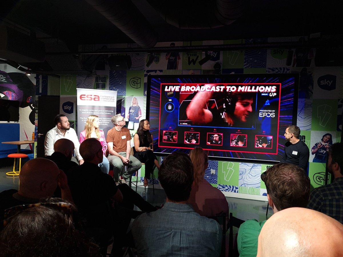 beam__me_up's tweet photo. Thank you @EuropSponsAssoc
for putting on a brilliant #ESAbreakfast on #gaming & #esports. It was great to get some insight from @guildesports @eartotheground @BLASTEsports and @AlpineF1Team https://t.co/ya37qqCJf8