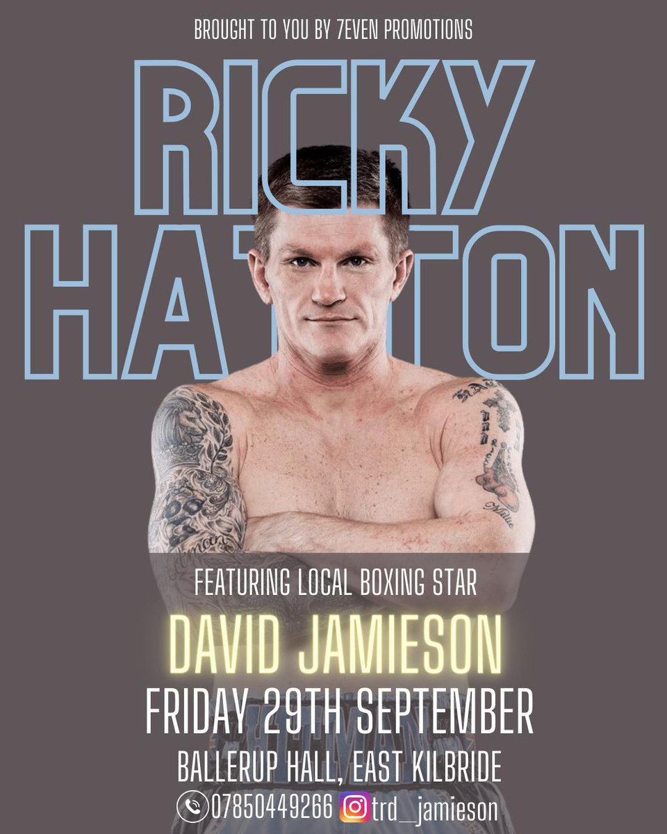 #rickyhatton <a href="/HitmanHatton/">Ricky Hatton MBE</a>