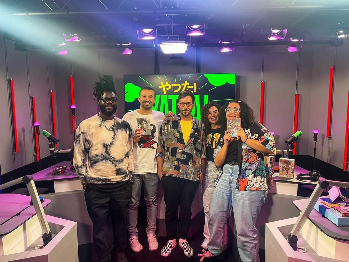 Fayss_Nekketsu's tweet photo. Superbe émission hier sur @mouv pour la sortie de la nouvelle édition de l’habitant de l’infini et le reveal de @BandaiNamcoFR Merci à @WLabaere  @MangaSakka et @JoelPostbad pour leurs présences sur notre plateau, retrouvez la rediff en podcast juste ici : https://t.co/XH0C3GrL29 https://t.co/J77R6GefBE