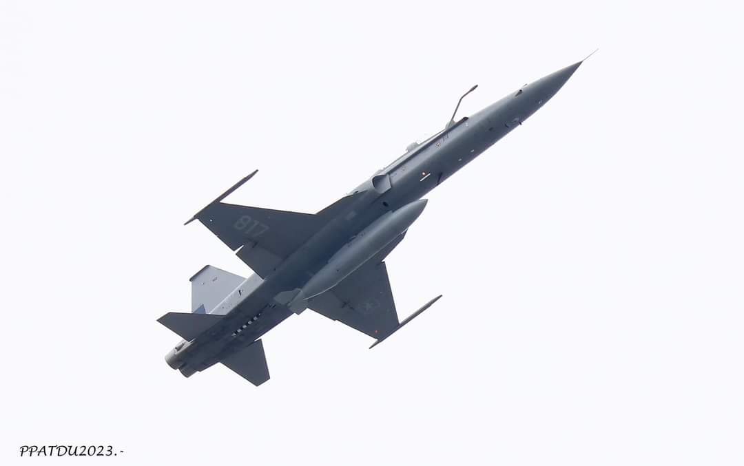 Ppatdu1's tweet photo. #Northrop F-5F Tigres III del Grupo N°12 de la @FACh_Chile en su pasada sobre el Parque O'Higgins en el día de ayer Miércoles 🛫📷

@avioneschile 
#FACH #ParadaMilitar #ejercitodechile https://t.co/0sztT3fn3f