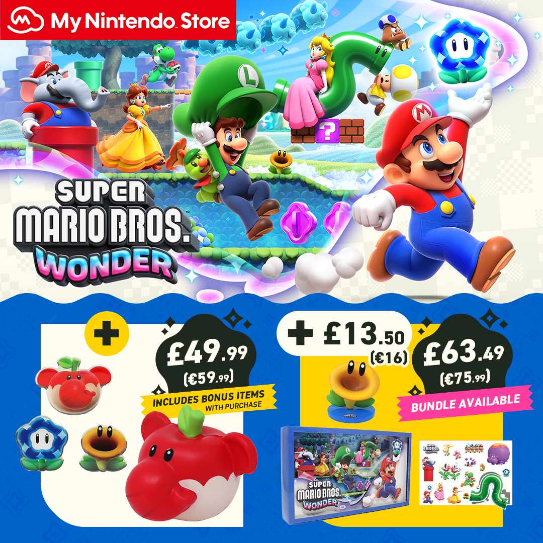 All Pre-Order Bonuses & Release Date for Super Mario Wonder