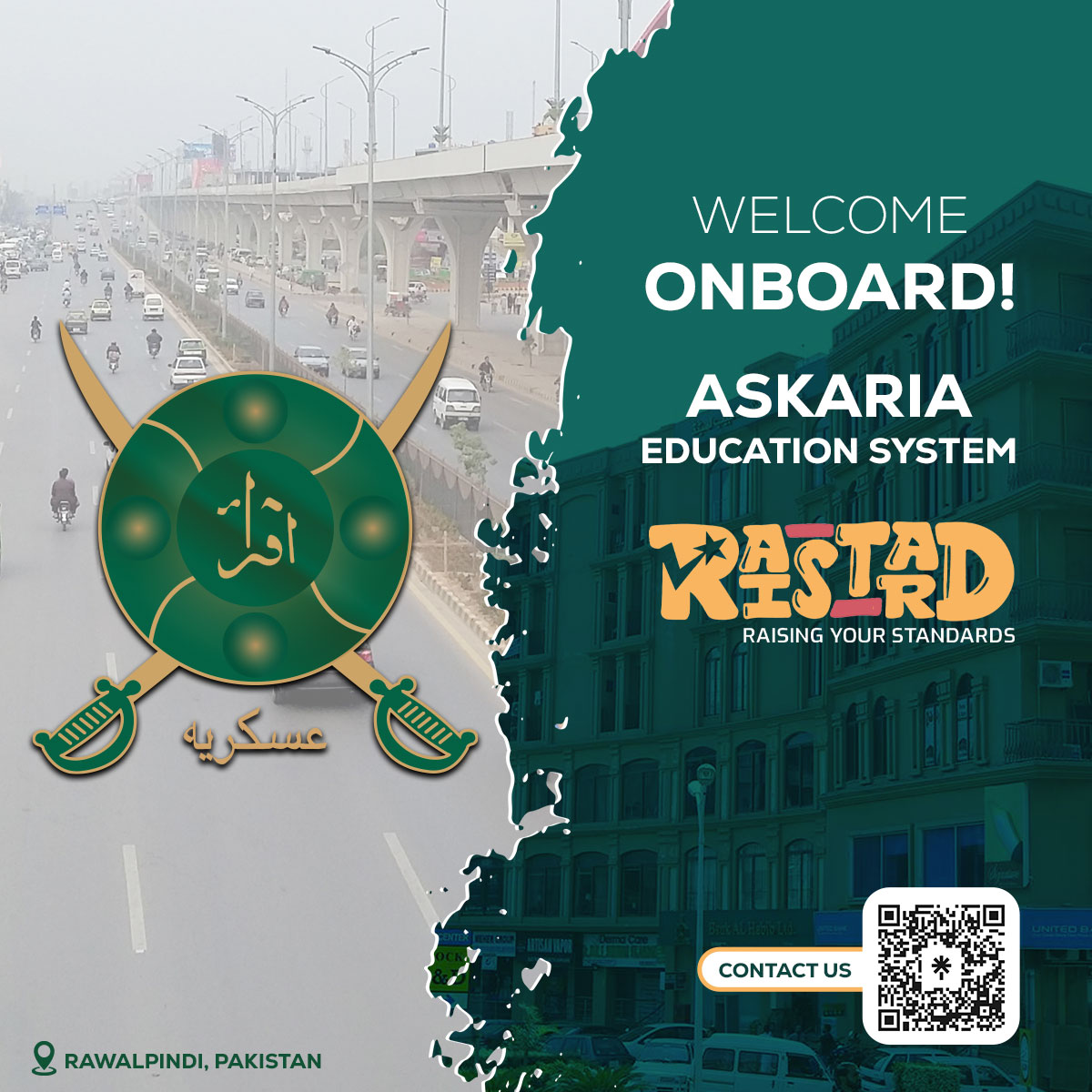 raistard's tweet photo. Welcome onboard Askaria Education System! 

Askaria has a long history of excellence in education, and we are excited to partner with them to further their reach and impact.

#Raistard #RaisingStandards #AskariaSchoolsandColleges #MarketingAgency #BrandBuilding #WeDeliver https://t.co/rrexsdB56N