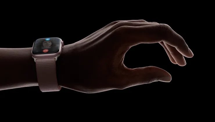 inkblotca's tweet photo. Apple Watch new Double-Tap Gesture feature reminds me of early Thalmic Labs tech @srlake https://t.co/5R2M029FY9
