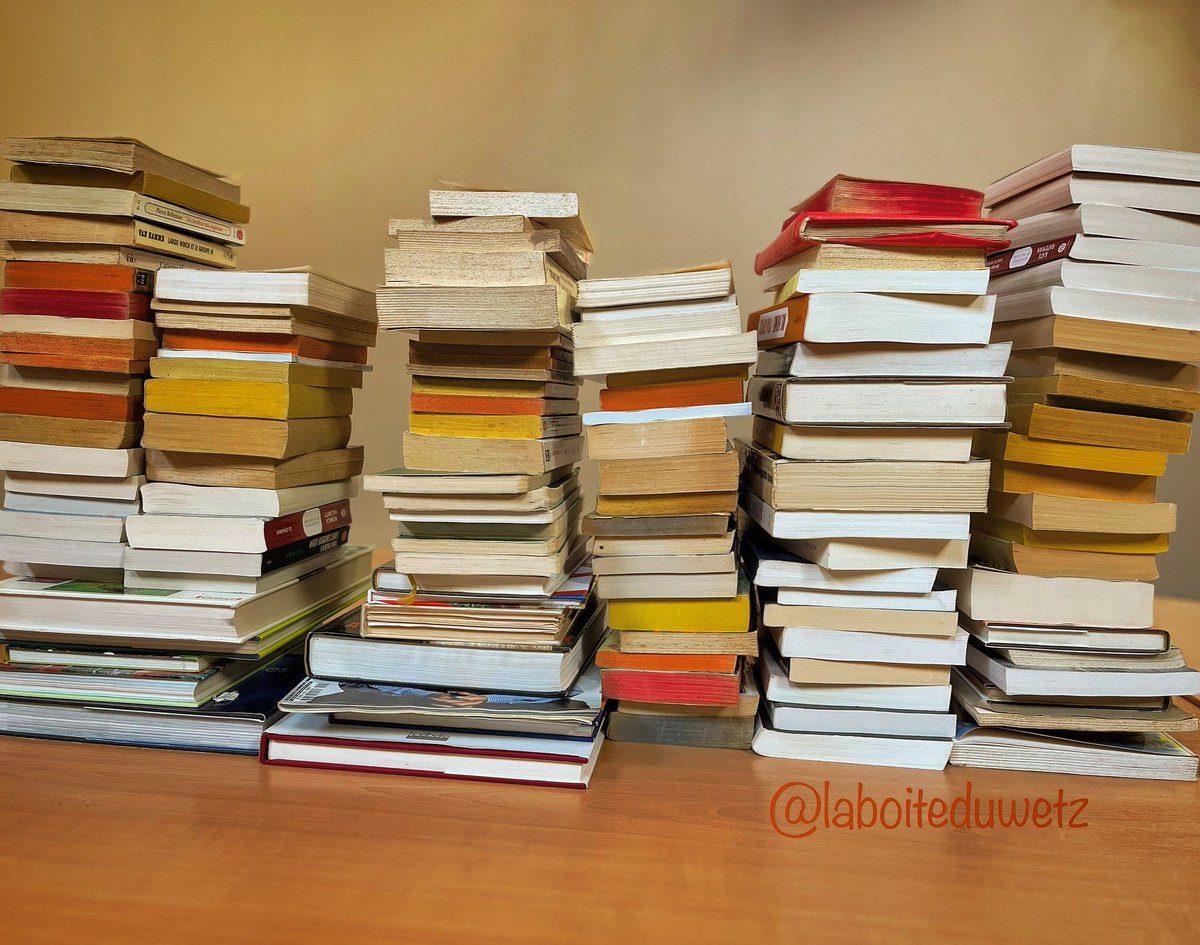 Des munitions pour mes étagères !
Un merci infini à cette donatrice qui va me permettre de continuer à diffuser la culture et la lecture.
Ces ouvrages rejoindront petit à petit la boîte pour leur partage.
Encore merci à tous ceux qui font marcher ce projet.
#Arras #boîteàlivres