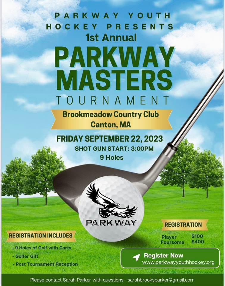 Come out and support Parkway Hockey at their 1st annual golf tournament! 

Click on this link to register for the golf tournament :

docs.google.com/forms/d/e/1FAI…
