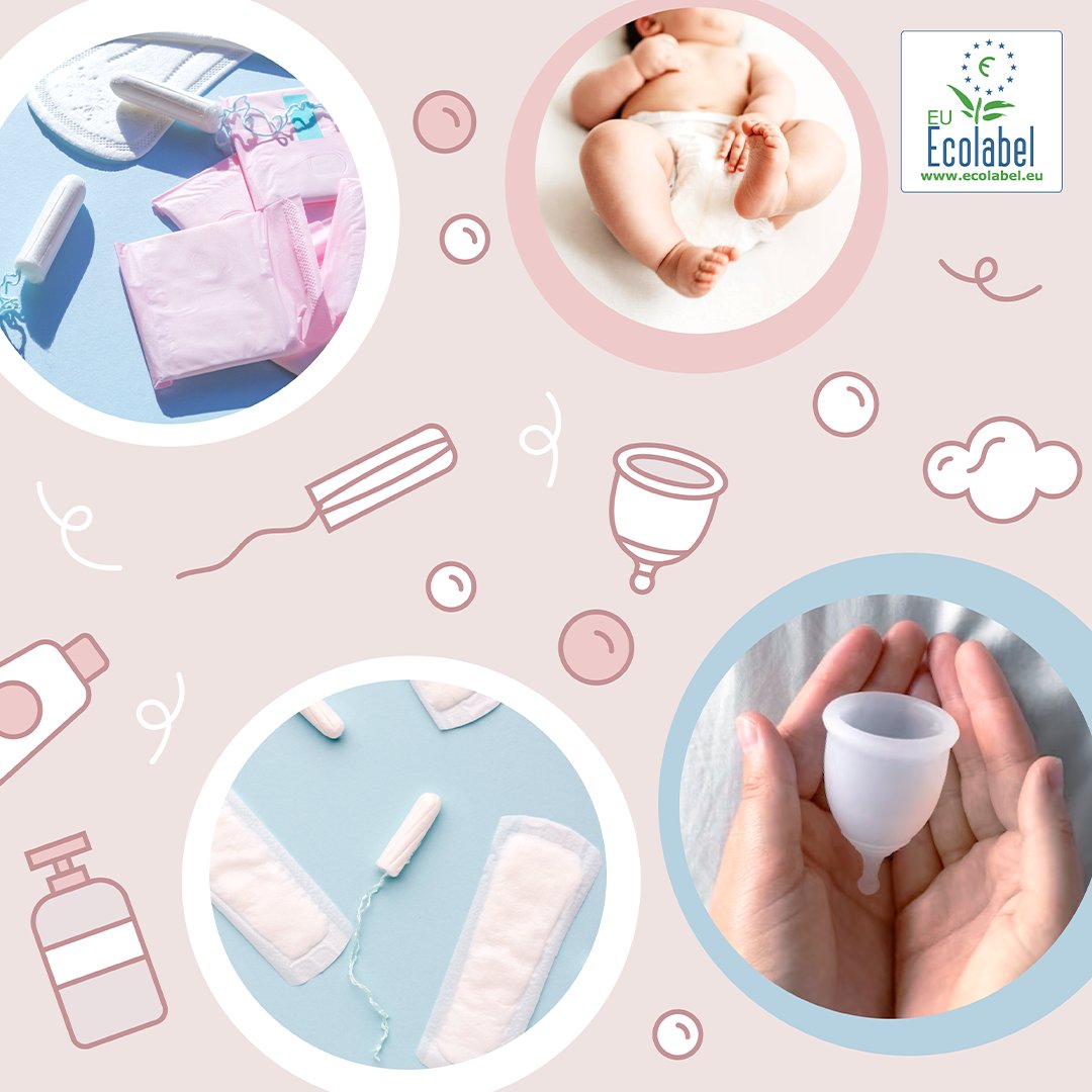 Hygiene products are absolutely indispensable. Their environmental footprint isn’t.

Today, we introduce new #EUEcolabel criteria for reusable menstrual cups, and we strengthen standards for tampons, pads, diapers. 🛒💚🌍

👉 europa.eu/!mf7bcY