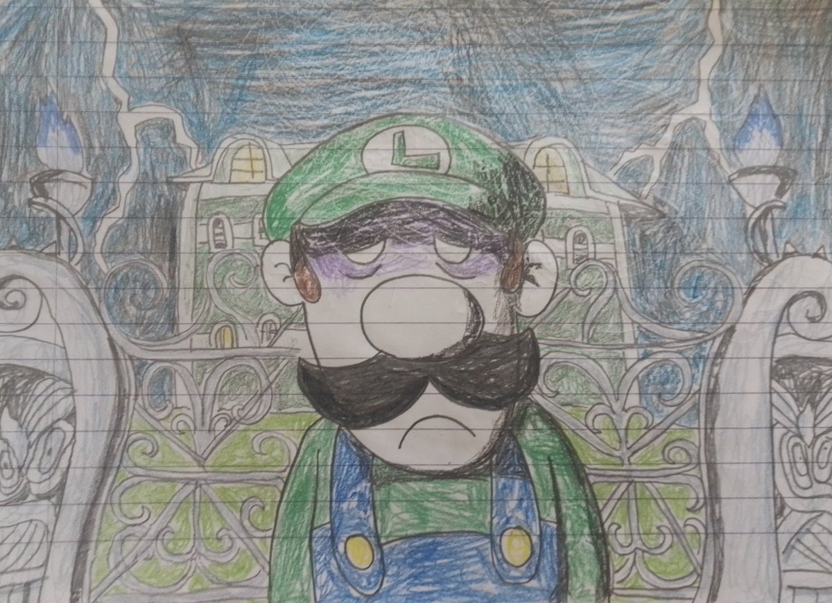 It's been 22 years since Luigi rescue his brother in a haunted mansion full of ghost. 
#LuigisMansion #22yearsofLuigisMansion #22ndanniversary #nintendo #gcn #myartwork #myart #handdrawn #handdrawncomics #nintendogamecube #retrogames #todayingaminghistory #TodayInHistory