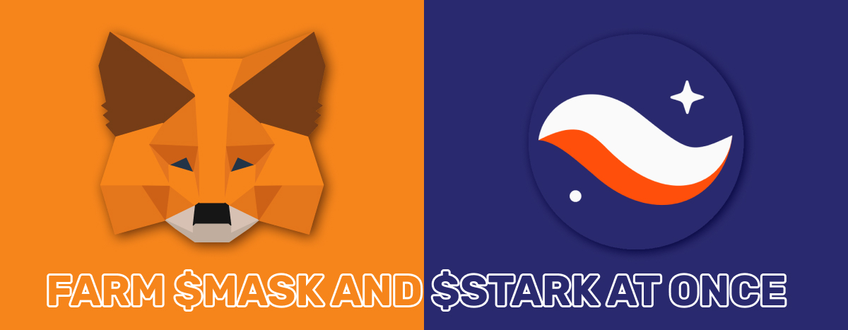 🚨Update: I found way to farm $MASK &amp; $STARK airdrops at once!

Overall valuation of Metamask &amp; Starknet is $15,000,000,000, and airdrops'll be HUGE.

Follow my step-by-step guide to get 2 historic airdrops simultaneously👇