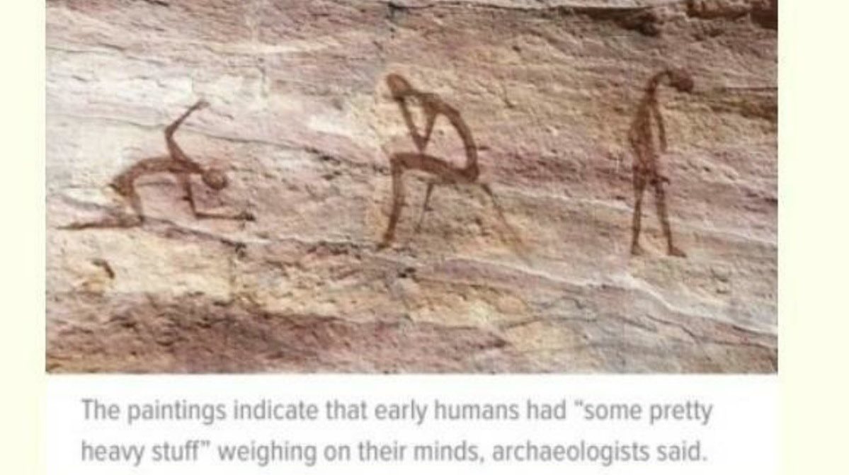 The_sigma_fem's tweet photo. This caveman was going through it https://t.co/0R01p1JBC2
