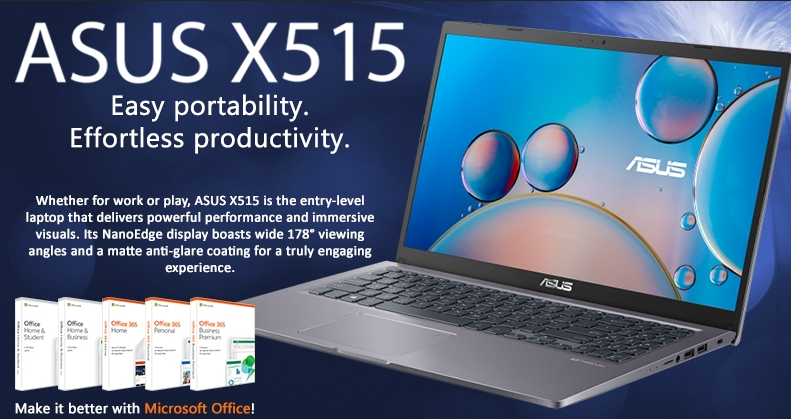 Unleash boundless possibilities with the sleek and powerful ASUS X515! Elevate your computing experience to new heights. 💻✨ #ASUSX515 #EfficiencyElevated