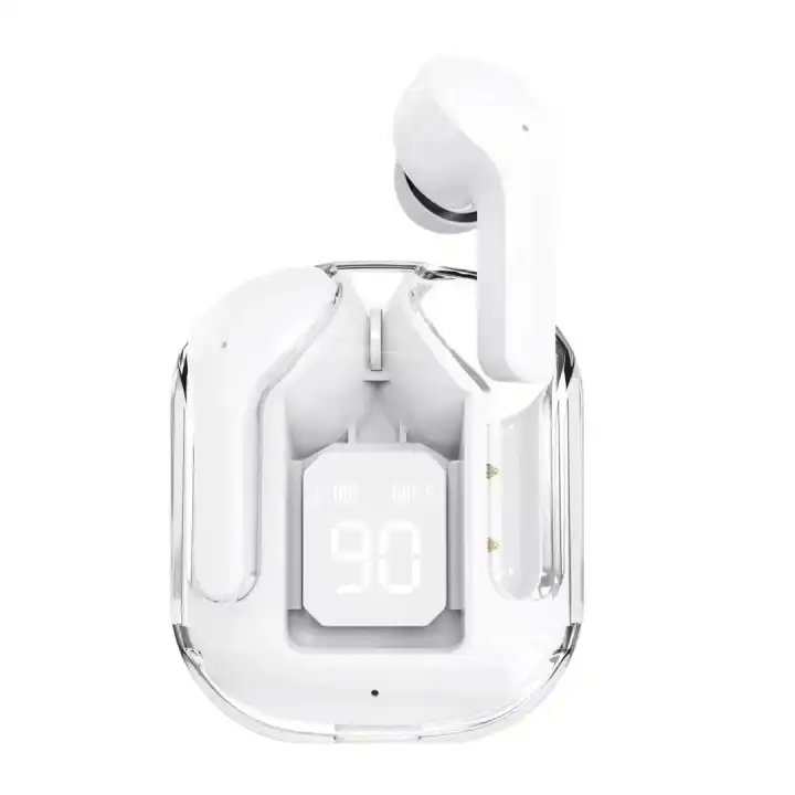 Air Buds 31
Bluetooth Version: V5.3
Frequency: 2.4 GHz
Tran Distance: About 15 – 25 m
Driver Diameter: 10 mm
Playback Time: Upto 5 - 6 Hours
Standby Time: Approx. 72 Hours
Charging Time: Approx. 1-2 Hours
Battery Type: Li-Polymer Battery
Bluetooth Mode: A2DP 

Retail Price: 3050
