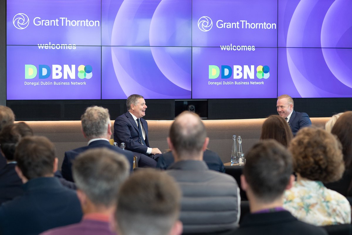 Seán Perry (@perry_sean) on Twitter photo Thank you to <a href="/GrantThorntonIE/">Grant Thornton Ire</a> - for hosting our <a href="/ddbn_ie/">Donegal-Dub-Business</a> breakfast seminar with <a href="/Paschald/">Paschal Donohoe</a>
Great networking opportunity for our members with the Minister being particularly generous with his time whilst typically engaging on key issues of the day - both regional and national! Thank you to <a href="/GrantThorntonIE/">Grant Thornton Ire</a> - for hosting our <a href="/ddbn_ie/">Donegal-Dub-Business</a> breakfast seminar with <a href="/Paschald/">Paschal Donohoe</a>
Great networking opportunity for our members with the Minister being particularly generous with his time whilst typically engaging on key issues of the day - both regional and national!