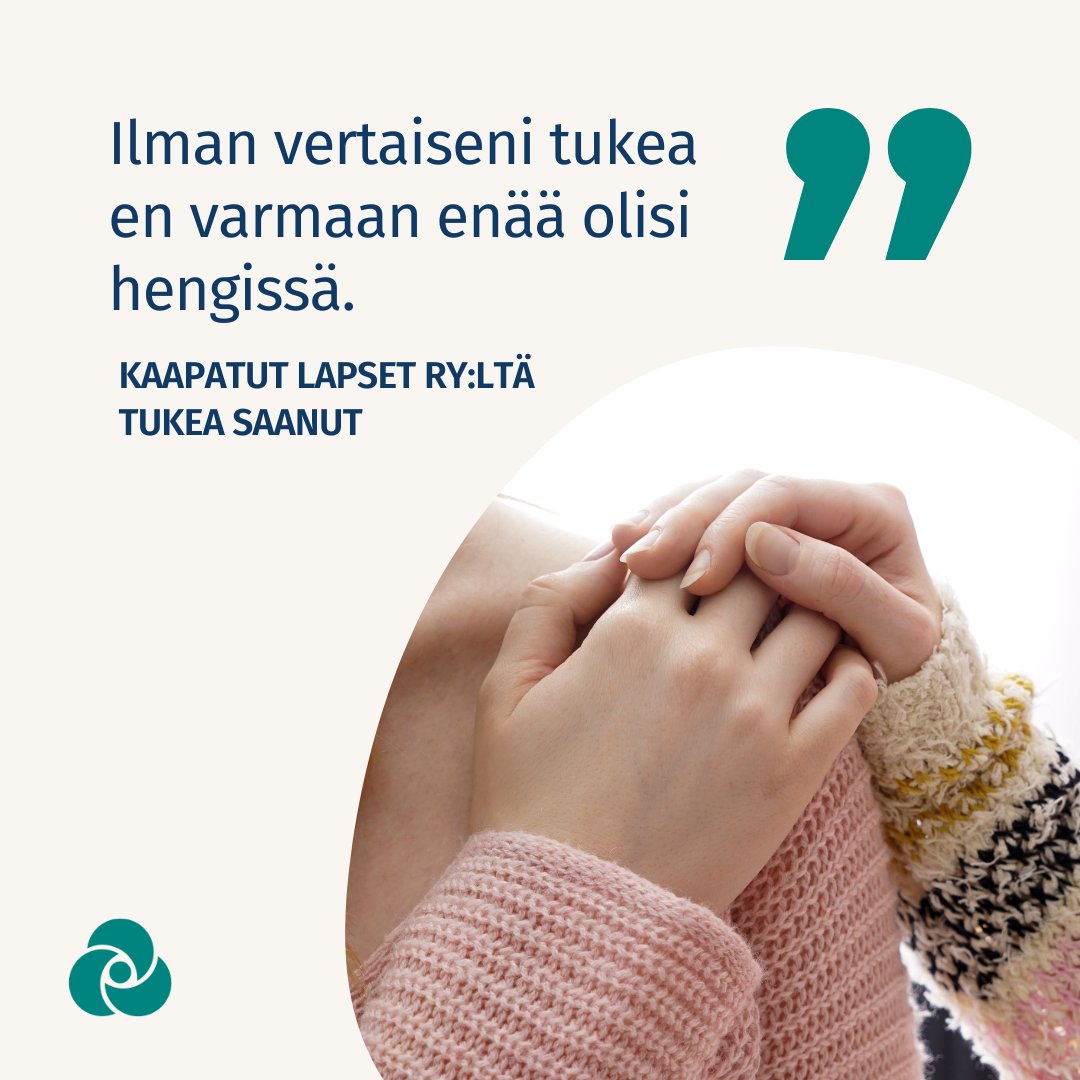 Ilman vapaaehtoistemme tukea perheiden sekä inhimilliset että taloudelliset kärsimykset voivat olla ylivoimaisia. Tästä koituu kustannuksia myös yhteiskunnalle. <a href="/KaapatutLapset/">Kaapatut Lapset ry</a> on yksi #kannanotto​mme allekirjoittaneista järjestöistä. Lue 👉🏻kansalaisareena.fi/vapaaehtoiset-… #budjettiriihi